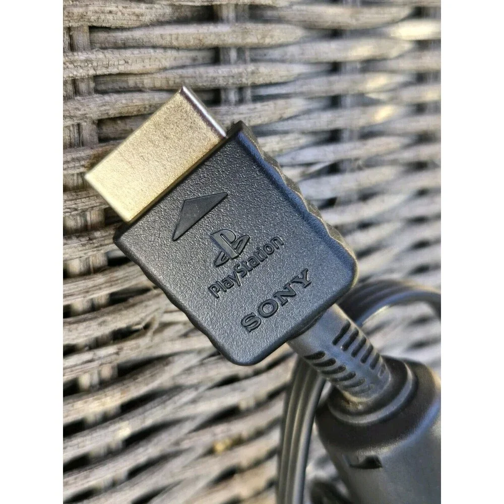 Sony Playstation 1 PS1 AV Cable PS1 Genuine Audio Video Game Cord Hook Up Plug